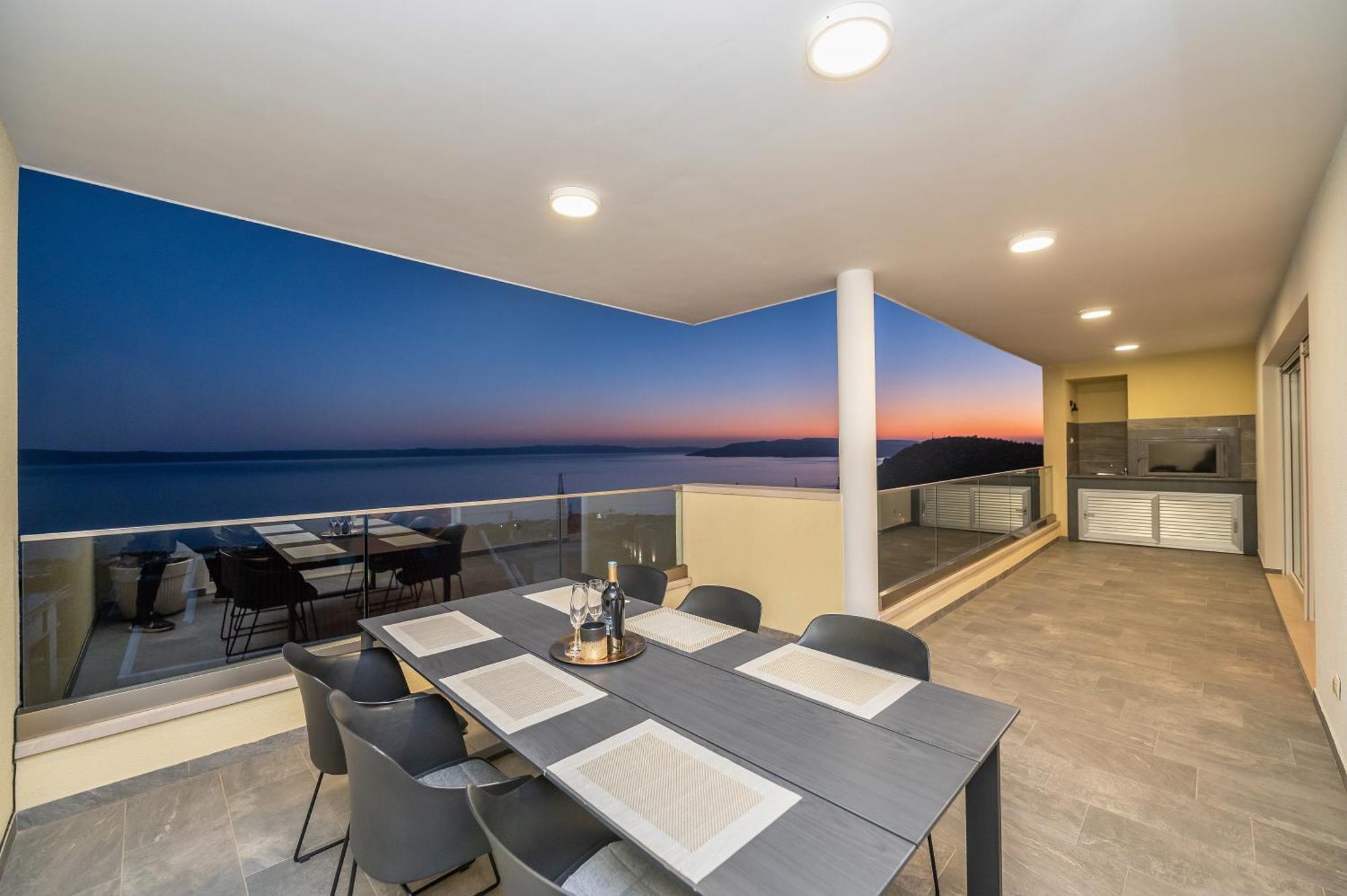 Апартаменты Penthouse Nikola Макарска Экстерьер фото